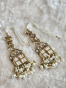 Cage Earrings (Champagne)