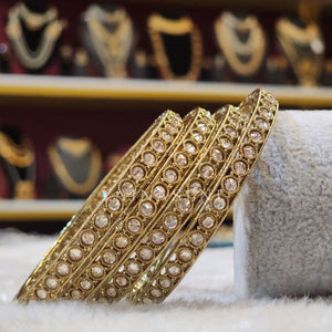 SONEETA - set of 4 bangles (champagne)