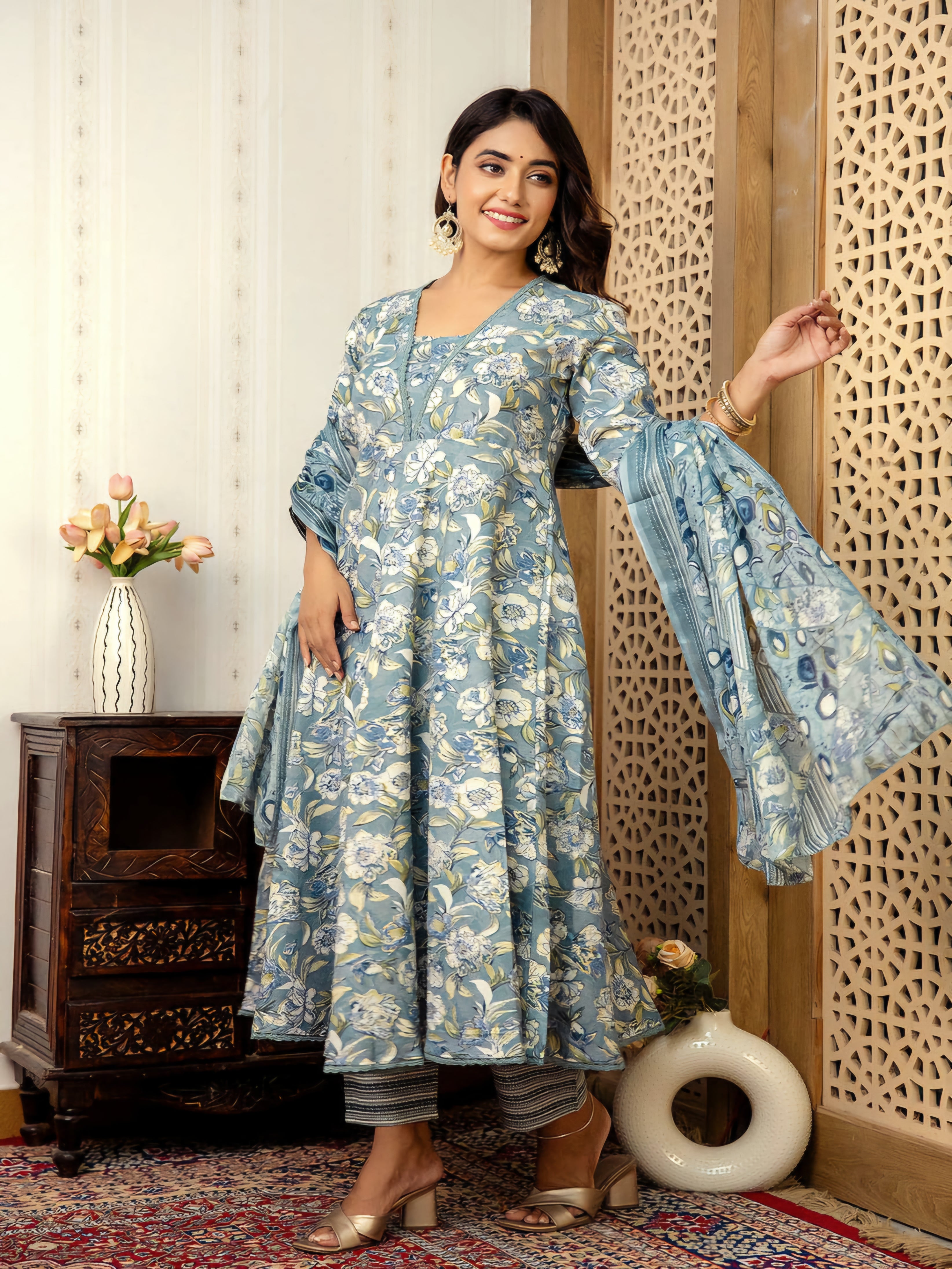 TAMIRA [XL/42] - Anarkali kurti set