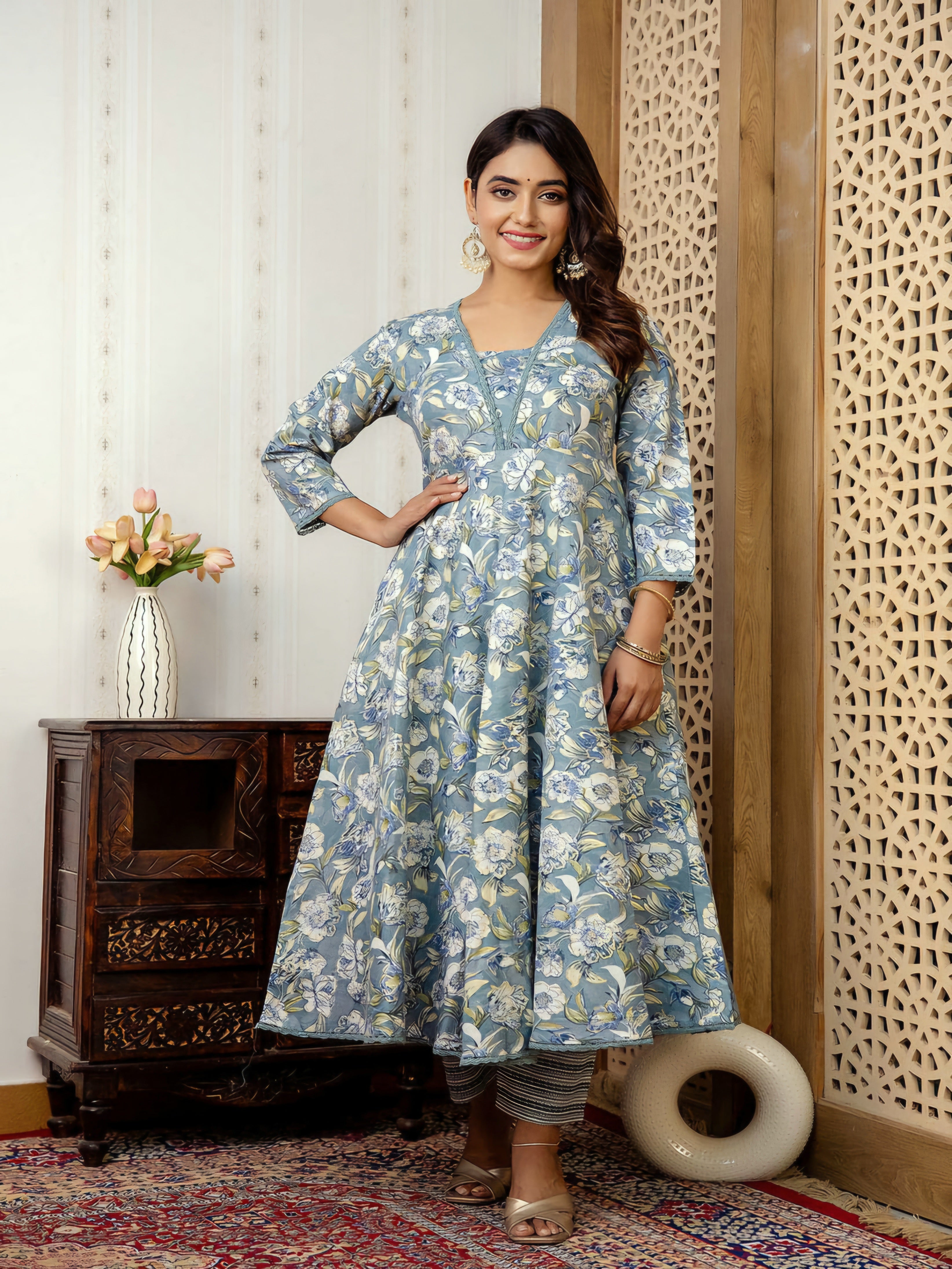 TAMIRA [XL/42] - Anarkali kurti set