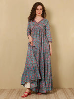 Load image into Gallery viewer, LAYLA [3XL / 46] - Maxi Kurti Dress
