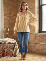 Load image into Gallery viewer, WHIMSICAL TUSK [XXL/44] - Short Kurti Top
