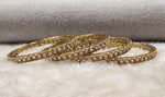 Load image into Gallery viewer, SONEETA - set of 4 bangles (champagne)
