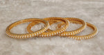 Load image into Gallery viewer, SHIVANI - set of 4 pearl bangles
