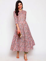 Load image into Gallery viewer, NETHRA [S/36] - Flared Kurti Dress
