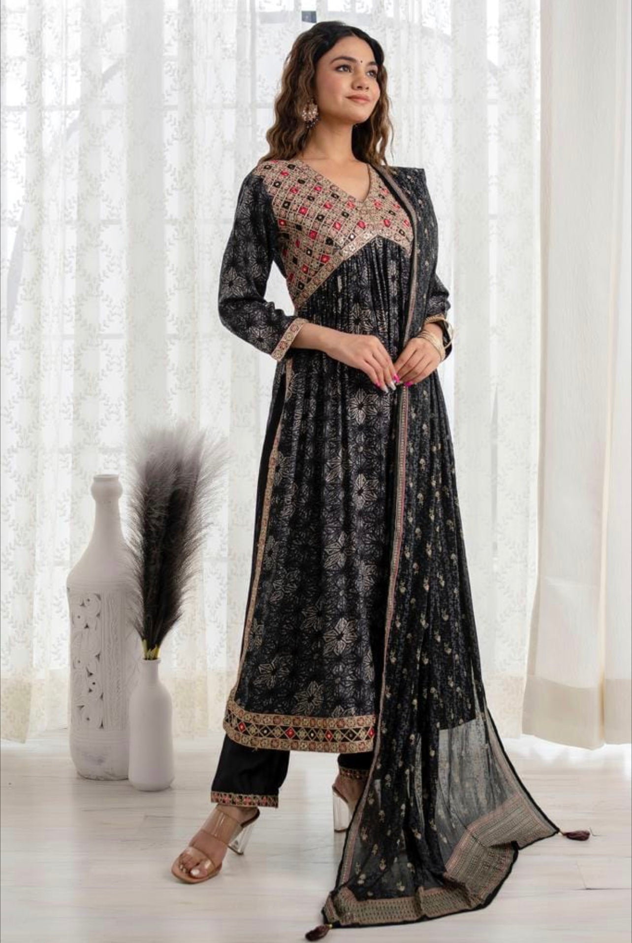 Naira cut kurti set - AASHVIKA