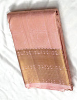 Load image into Gallery viewer, ROSETTE GRANDEUR - Pure Kanjivaram Silk Saree with Gold Zari
