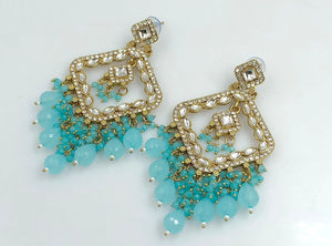 AASHVIKA earrings (Light Blue)