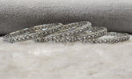 Load image into Gallery viewer, SONEETA - set of 4 bangles (silver)
