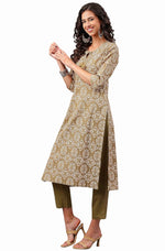 Load image into Gallery viewer, SHAKSHI [2XL / 44] - Straight cut kurti set
