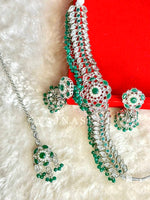 Load image into Gallery viewer, NAVIKA (silver x dark green)
