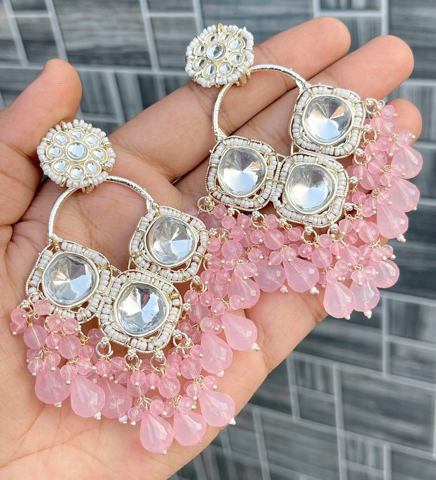 PARINA earrings (pink)