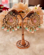 Load image into Gallery viewer, ANEEKA earrings - Mint x Pink
