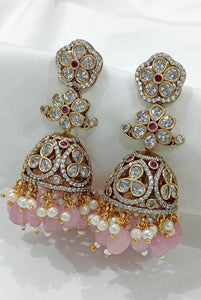 ISHQ earrings (Pink)