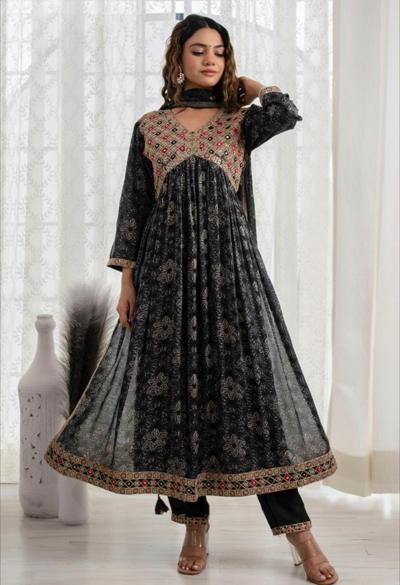 Naira cut kurti set - AASHVIKA