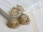 Load image into Gallery viewer, JONITA Jhumka (Rose Quartz)
