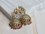 Load image into Gallery viewer, JONITA Jhumka (Ruby)
