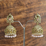 Load image into Gallery viewer, JONITA Jhumka (Rose Quartz)
