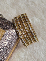 Load image into Gallery viewer, DRISHA - set of 4 bangles (Gold)
