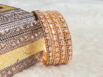 Load image into Gallery viewer, DRISHA - set of 4 bangles (Rosegold)

