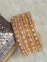 Load image into Gallery viewer, DRISHA - set of 4 bangles (Rosegold)
