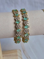 Load image into Gallery viewer, RESHMI - pair of bangles (Mint)
