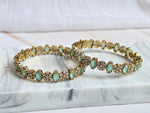 Load image into Gallery viewer, RESHMI - pair of bangles (Mint)
