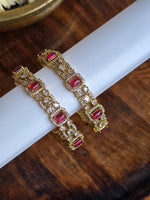 Load image into Gallery viewer, AMRUTA - pair of bangles (Ruby)
