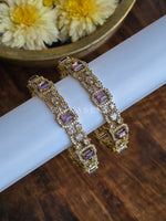 Load image into Gallery viewer, AMRUTA - pair of bangles (Amethyst)

