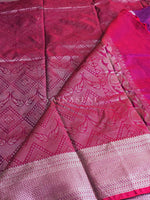 Load image into Gallery viewer, Semi Soft Silk Silver Zari Saree - Shiraz
