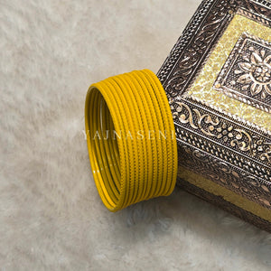 Matte Bangles - Mango
