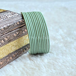 Load image into Gallery viewer, Matte Bangles - Laurel Green
