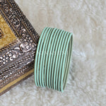 Load image into Gallery viewer, Matte Bangles - Laurel Green
