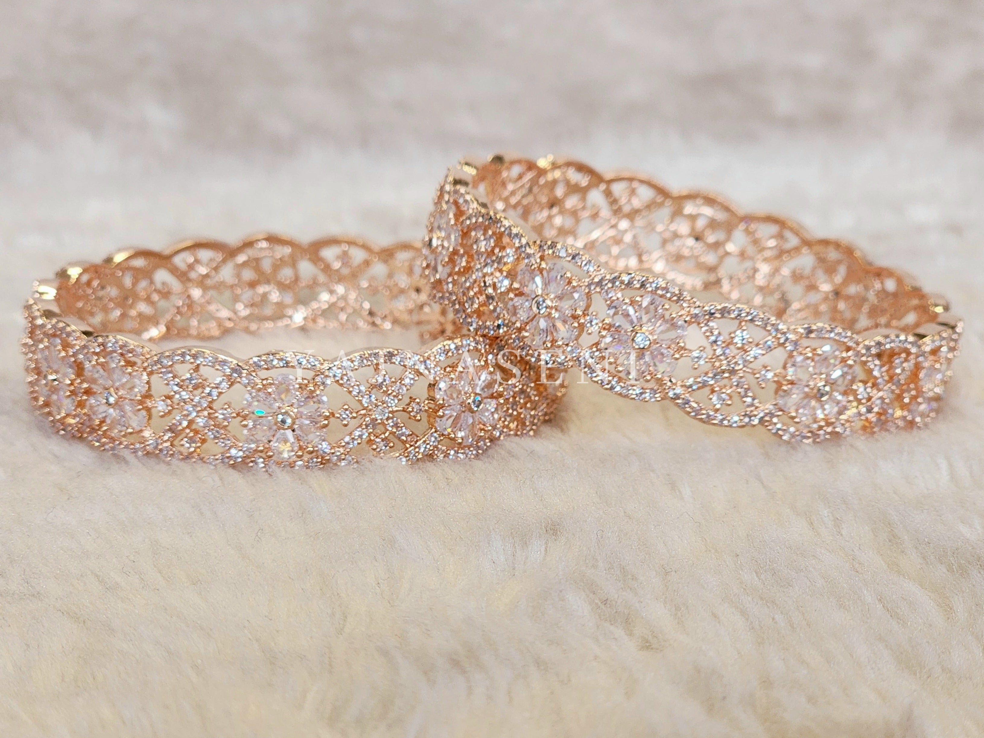 KHAIRA bangles - Rosegold