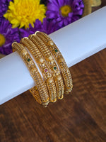 Load image into Gallery viewer, POORNIMA - set of 4 bangles
