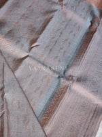 Load image into Gallery viewer, Lovebirds - Pure Kanjivaram Silk Saree with Copper Zari
