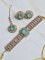 Load image into Gallery viewer, MISHA (Rose Quartz x Mint)
