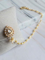 Load image into Gallery viewer, DAMAYANTI - Nosepin with Nath (White)
