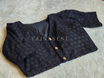 Load image into Gallery viewer, Black : Readymade blouse [NAINA]
