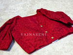 Load image into Gallery viewer, Maroon : Readymade blouse [NAINA]
