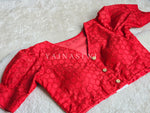 Load image into Gallery viewer, Red : Readymade blouse [NAINA]
