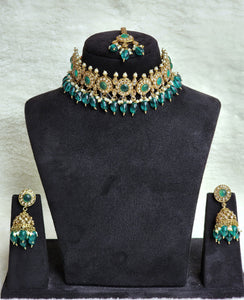 NIKITHA - Teal Green