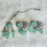 Load image into Gallery viewer, NIKITHA - Silver x Light Green
