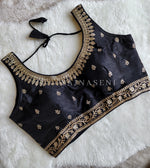 Load image into Gallery viewer, Black : Readymade blouse [SHREYA]
