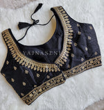 Load image into Gallery viewer, Black : Readymade blouse [SHREYA]
