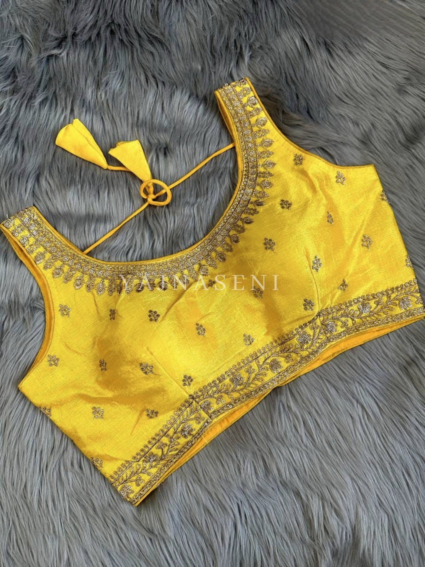 Yellow : Readymade blouse [SHREYA]