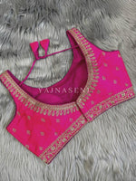 Load image into Gallery viewer, Pink : Readymade blouse [SHREYA]
