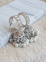 Load image into Gallery viewer, NEHA earrings (White)
