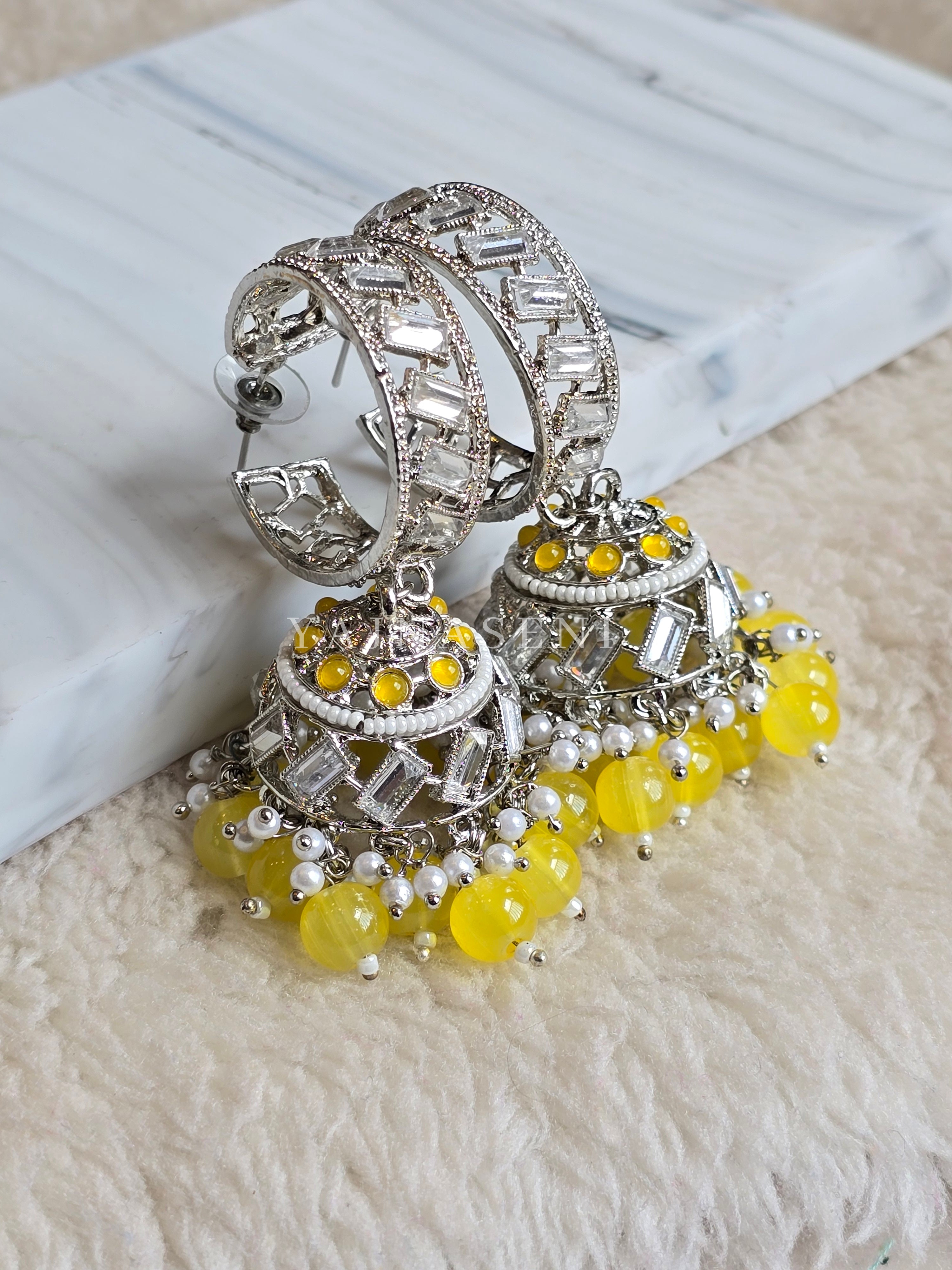 NEHA earrings (Yellow)