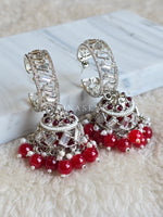 Load image into Gallery viewer, NEHA earrings (Red)
